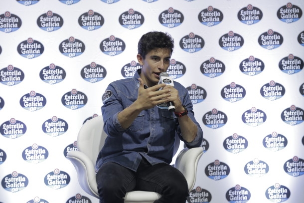 Marc Márquez participa de evento da Estrella Galicia 0,0 Marc Márquez participa de evento da Estrella Galicia 0,0