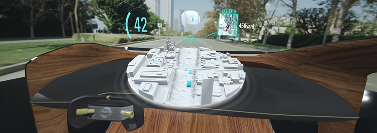 Nissan leva a tecnologia 'Invisible-to-Visible' à CES 2019