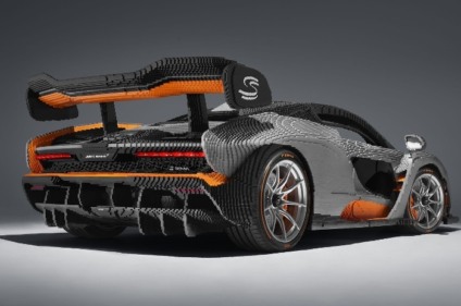 McLaren de Senna ganha réplica da Lego
