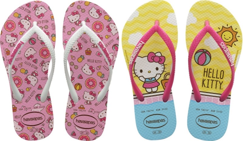 Hello Kitty é a mais nova celebridade da Havaianas