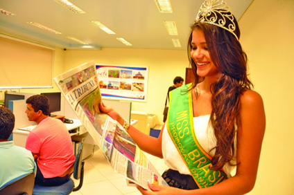 Jovem de MT em concurso internacional de beleza