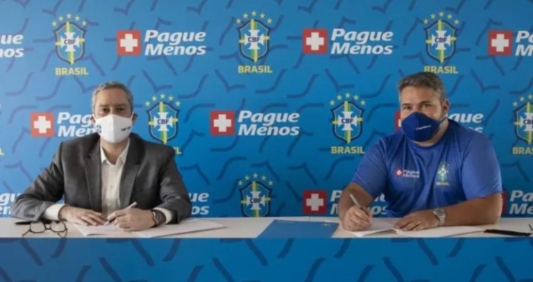 Pague Menos é a nova patrocinadora da CBF