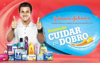 Luciano Huck é embaixador de ação promo da Johnson