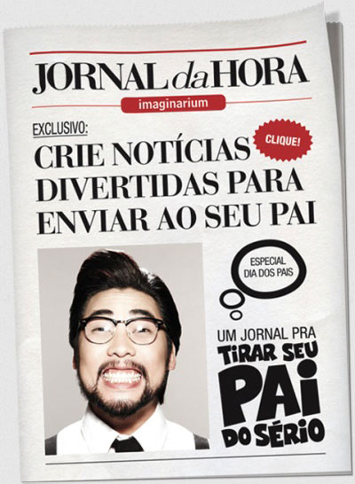Imaginarium movimenta Dia dos Pais com notícias divertidas
