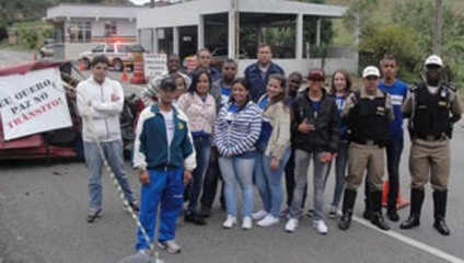 Sest Senat participa de blitz educativa em Juiz de Fora