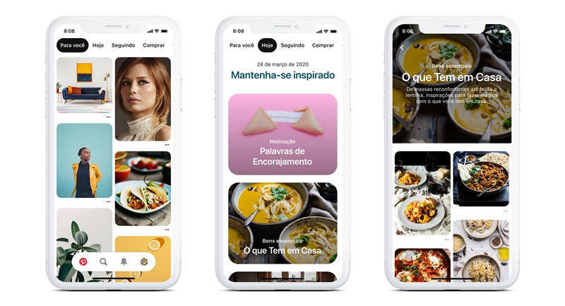 Pinterest quer ajudar em tempos de incerteza