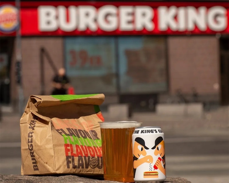 Burger King apresenta sua cerveja artesanal não-alcoólica