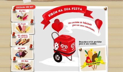 Kibon apresenta serviço delivery de picolés para festas