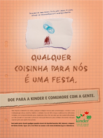 SLM Ogilvy em ação de RSE para Kinder