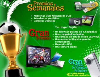 Kingston ativa promoção na internet para países latinos
