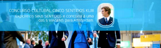 Aguçando os sentidos na promoção da KLM