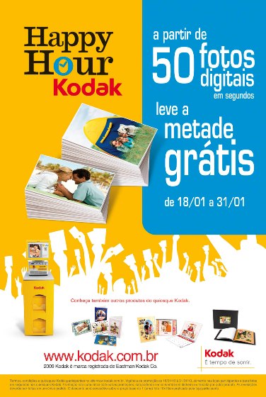Kodak lança segunda fase do "Happy Hour"