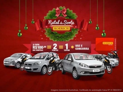 Lojas Koerich apresenta ação promocional de Natal