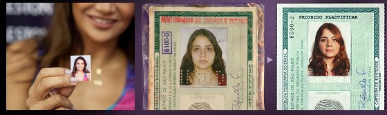 Koleston deixa mulheres lindas para fotos de identidade