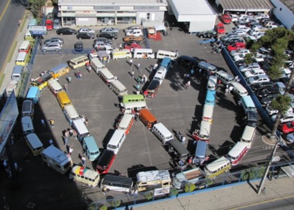 Copava fez  Logo Day em homenagem a 60 anos da VW