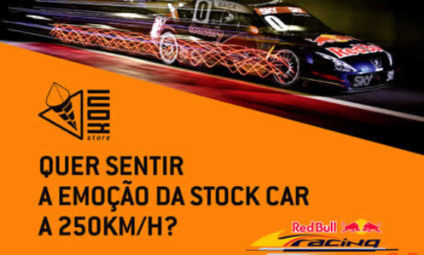 Koni Store com ação promocional na Stock Car