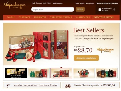 Kopenhagen apresenta plataforma de vendas on-line