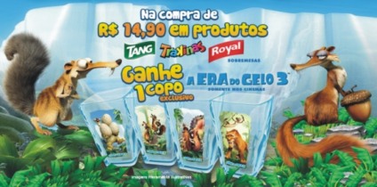 Kraft leva “A Era do Gelo 3” aos PDVs