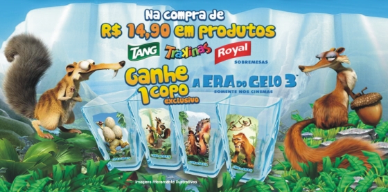 Kraft leva “A Era do Gelo 3” aos PDVs