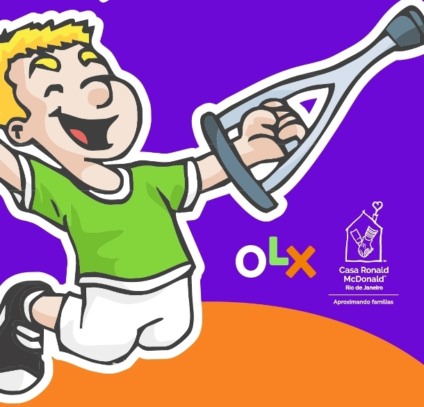 Casa Ronald McDonald do RJ cria página exclusiva na OLX