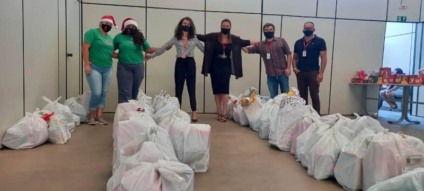 Shopping Botucatu doa kits de Natal para crianças do Pérola Negra