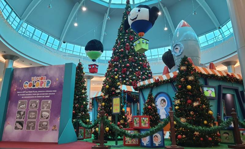 Luna e sua turma estão no Mauá Plaza