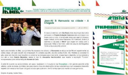 LiveAd com ação para Lacoste 