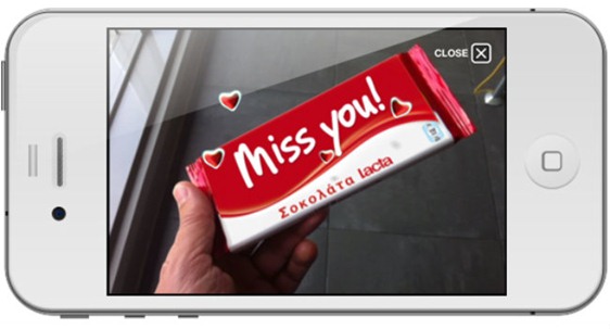 Lacta lança barra de chocolate personalizada na Grécia
