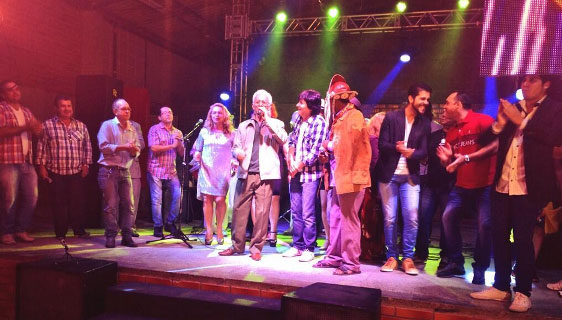 Lançamento teve Onildo Almeida, Adélio Lima, Renilda Cardoso, Almério e Novinho da Paraíba.