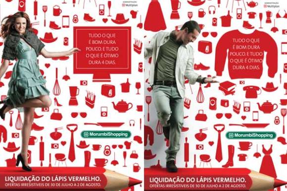 Multiplan lança promo para ''Liquidação do Lápis Vermelho'' Multiplan lança promo para ''Liquidação do Lápis Vermelho''