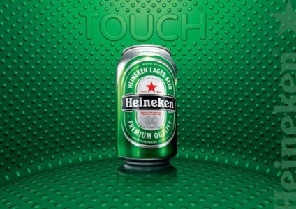 Heineken lança lata “Touch”