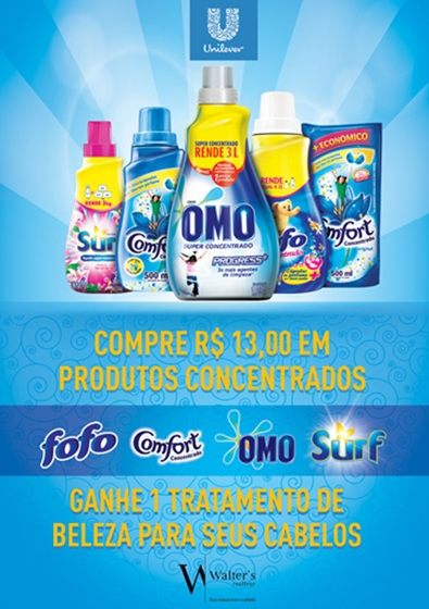 Unilever oferece tratamento de beleza