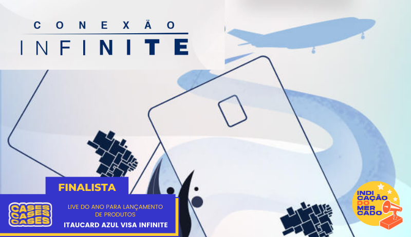 A Netza é finalista do Prêmio Live 2021 com o Azul Itaucard Visa Infinite