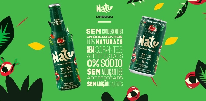 Guaraná Antarctica anuncia Natu