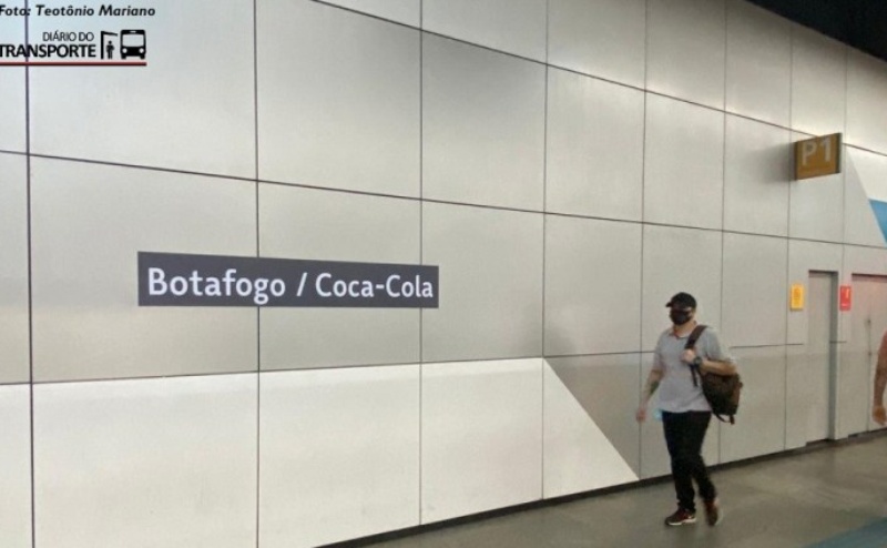 MetrôRio altera nome de estação para 'Botafogo Coca-Cola' 