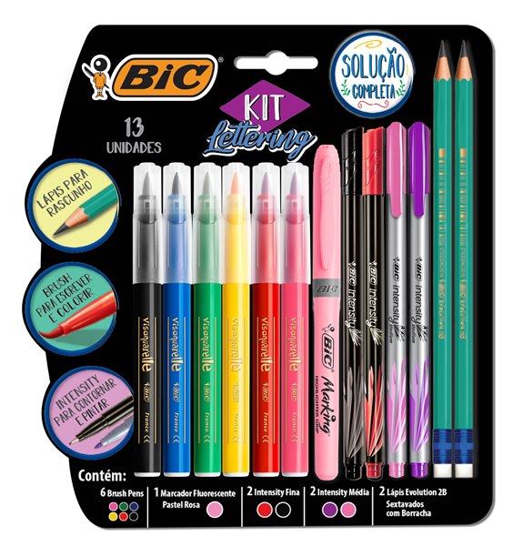 BIC anuncia novos produtos para o mercado de papelaria 