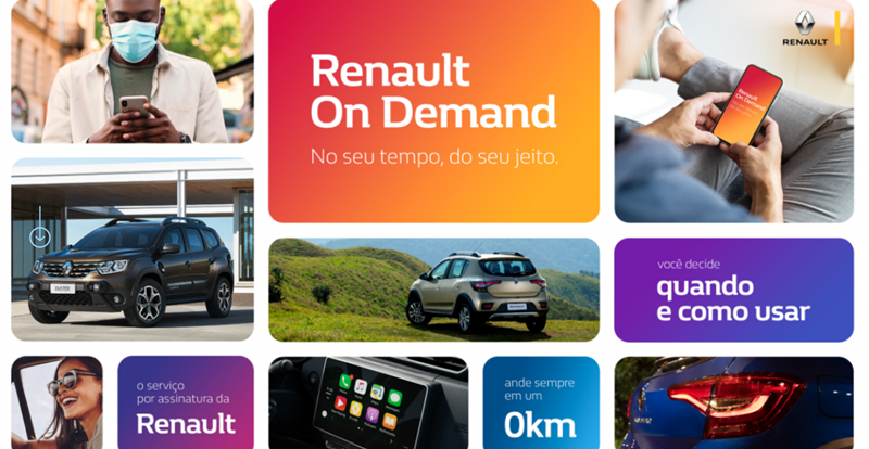 Renault apresenta serviço de carros por assinatura