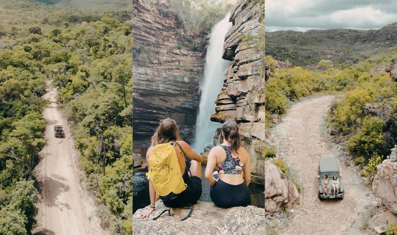 Jeep mostra as belezas da Chapada Diamantina