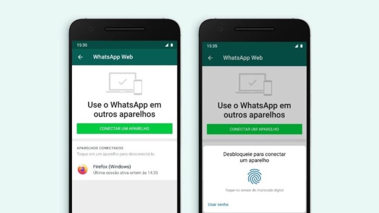 WhatsApp Web vai pedir biometria para desbloqueio