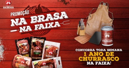 Um ano de churrasco grátis na ação promo da Perdigão