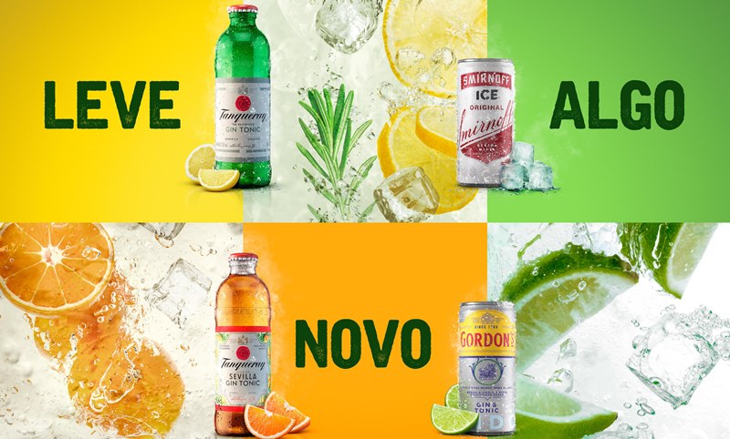 Segmento 'Ready to drink' da Diageo tem nova identidade visual