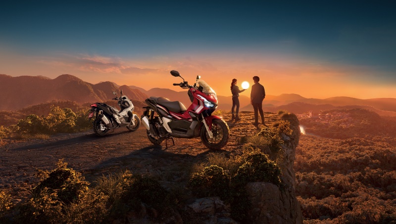 Honda ADV convida o público para o modo aventura