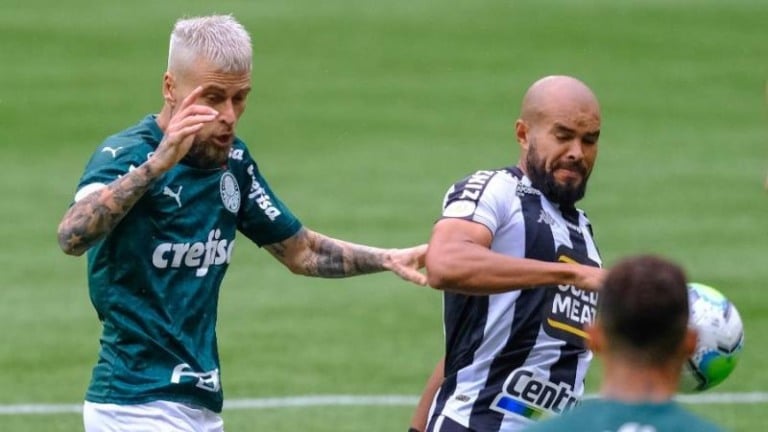 De olho no Mundial, Palmeiras fica no 1x1 com o Botafogo