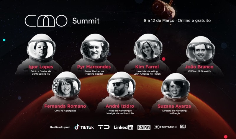 CMO Summit será realizado em Marte