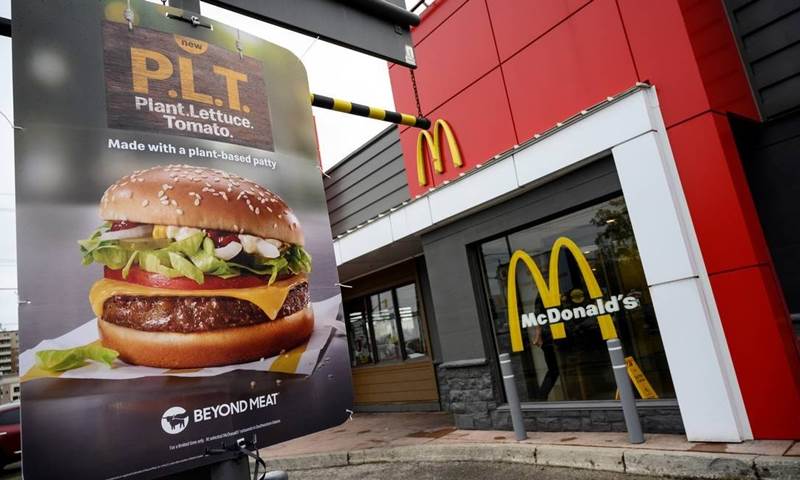 McDonald's começa a testar o McPlant