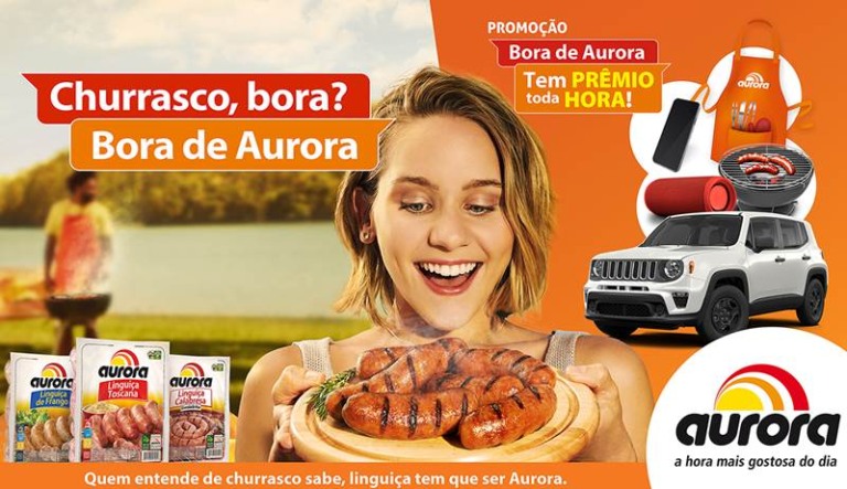 Aurora celebra a tradição do churrasco com prêmios
