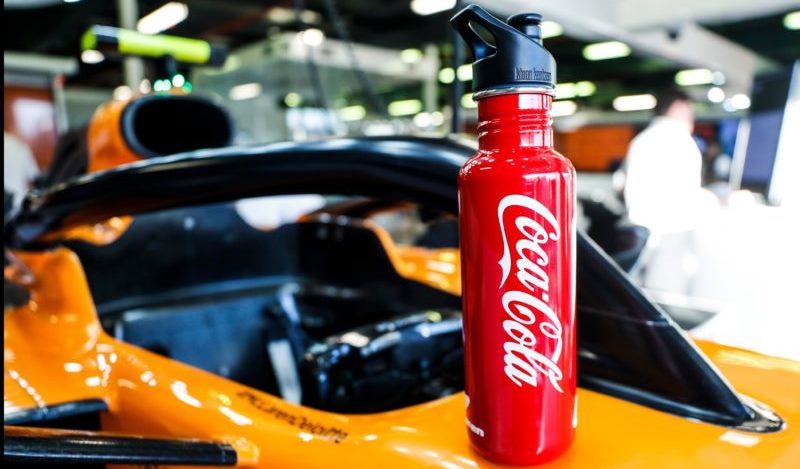 Coca-Cola renova patrocínio com a McLaren