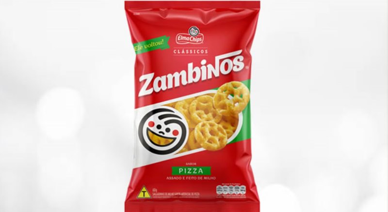 Elma Chips traz o clássico Zambinos de volta às prateleiras