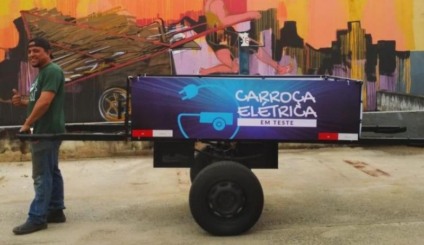 Pimp My Carroça cria carroças elétricas para catadores de materiais recicláveis