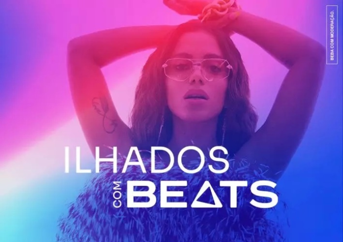 Beats vai levar Anitta e amigos para uma ilha paradisíaca